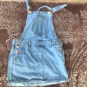 Forever 21 overall skirt